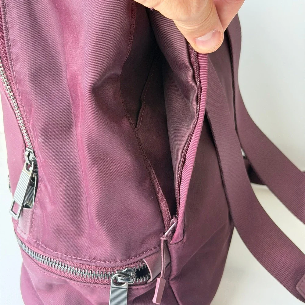 Lululemon City Adventurer Backpack 20L Burgundy Athletic Yoga Travel Bag
